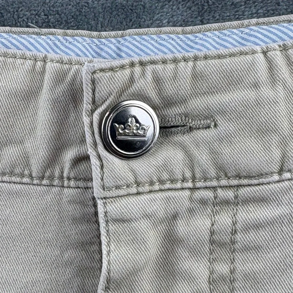 Peter Millar Pants Men 38x32 Khaki Chino Stretch Pima Cotton Golf CountryClub